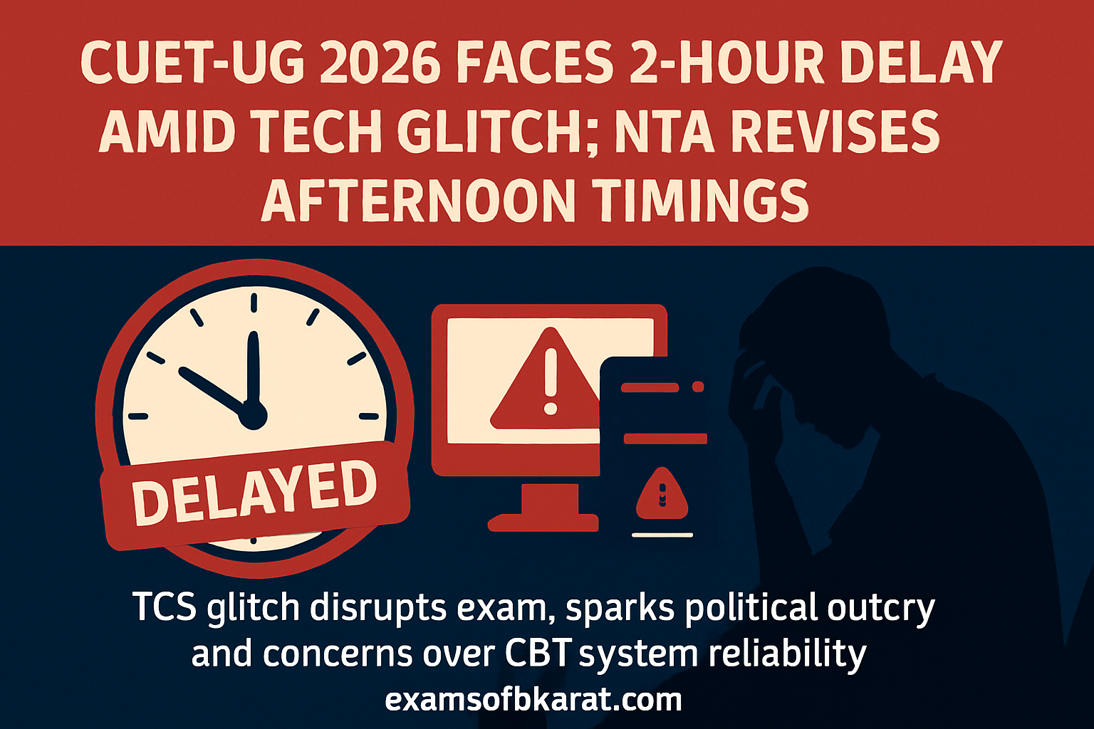 CUET-UG 2026 Disruptions: What a 2-Hour Delay Reveals About Exam Tech Failures
